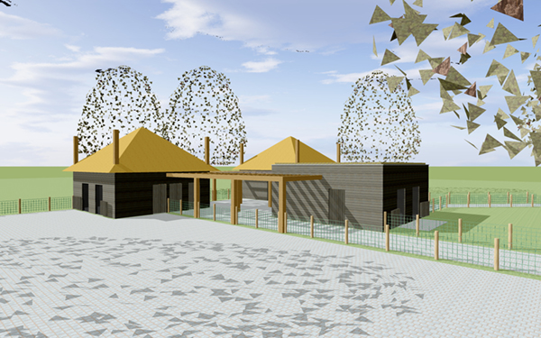 Nieuwe Dierverblijven Natuurboerderij Lindehoeve